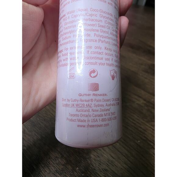 Sheer Cover Conditioning Cleanser 4 fl oz New And Sealed - Picture 7 of 11